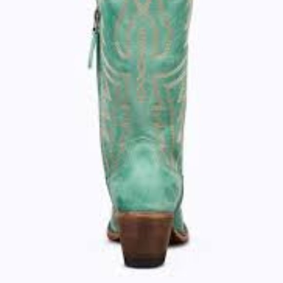 Lane Junk Gypsy Women's Nighthawk Boot Turquoise Blue - Picture 8 of 9